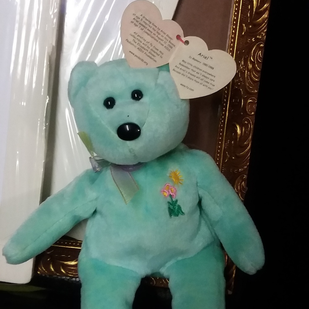 Rare and collectible beanie babies